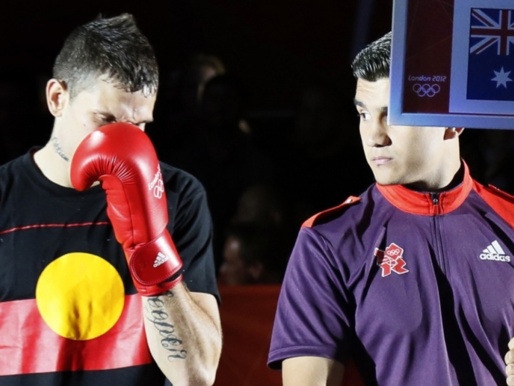 Le CIO pourrait sanctionner Damen Hooper pour avoir porté un tee-shirt aborant le drapeau aborigène Le CIO pourrait sanctionner Damen Hooper pour avoir porté un tee-shirt aborant le drapeau aborigène