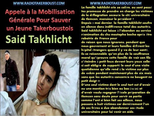 Le MAK rend hommage à Said Takhlijt et exprime toute sa solidarité à la famille de la victime Le MAK rend hommage à Said Takhlijt et exprime toute sa solidarité à la famille de la victime