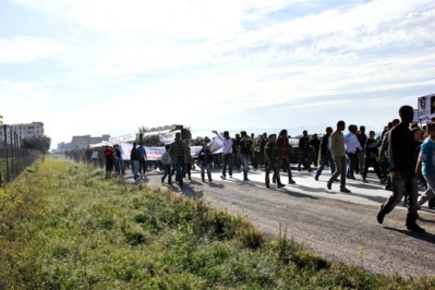 Collectif des Habitants de Raffour : appel à grève générale et sit-in réussi Collectif des Habitants de Raffour : appel à grève générale et sit-in réussi