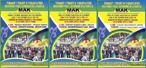 Les marches auront lieu demain en Kabylie : Rendez-vous du peuple kabyle avec l'Histoire Les marches auront lieu demain en Kabylie : Rendez-vous du peuple kabyle avec l'Histoire