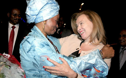 Mali : Valérie Trierweiler s'est faite une peur noire Mali : Valérie Trierweiler s'est faite une peur noire