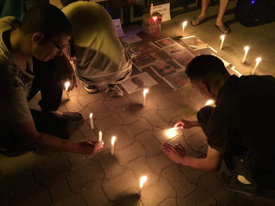Rassemblement de solidarité avec le Mzab à Akbou :  Rassemblement de solidarité avec le Mzab à Akbou :