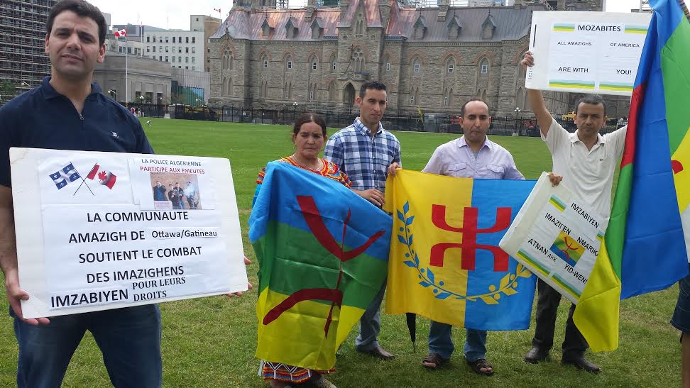 Rassemblement des Amazighs devant la colline parlementaire à Ottawa: Halte aux violences faites au M'zab ! Rassemblement des Amazighs devant la colline parlementaire à Ottawa: Halte aux violences faites au M'zab !