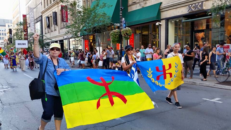 Montréal/ Défilé des premières nations: participation de la Kabylie Montréal/ Défilé des premières nations: participation de la Kabylie