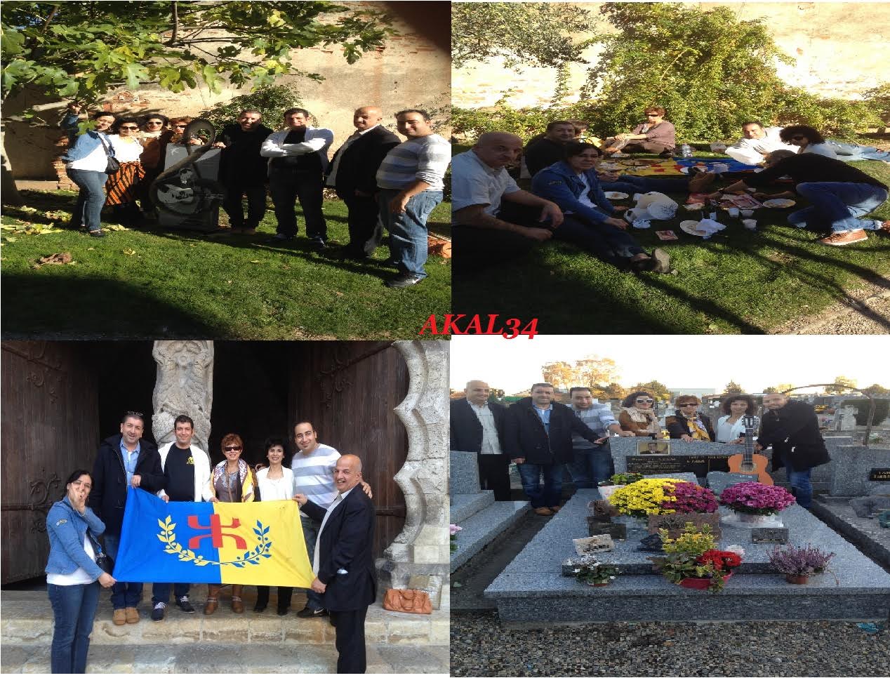 Moissac : Hommage à Slimane Azem. Moissac : Hommage à Slimane Azem.