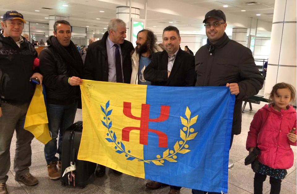 Le Président du Gouvernement provisoire kabyle au Québec. Le Président du Gouvernement provisoire kabyle au Québec.