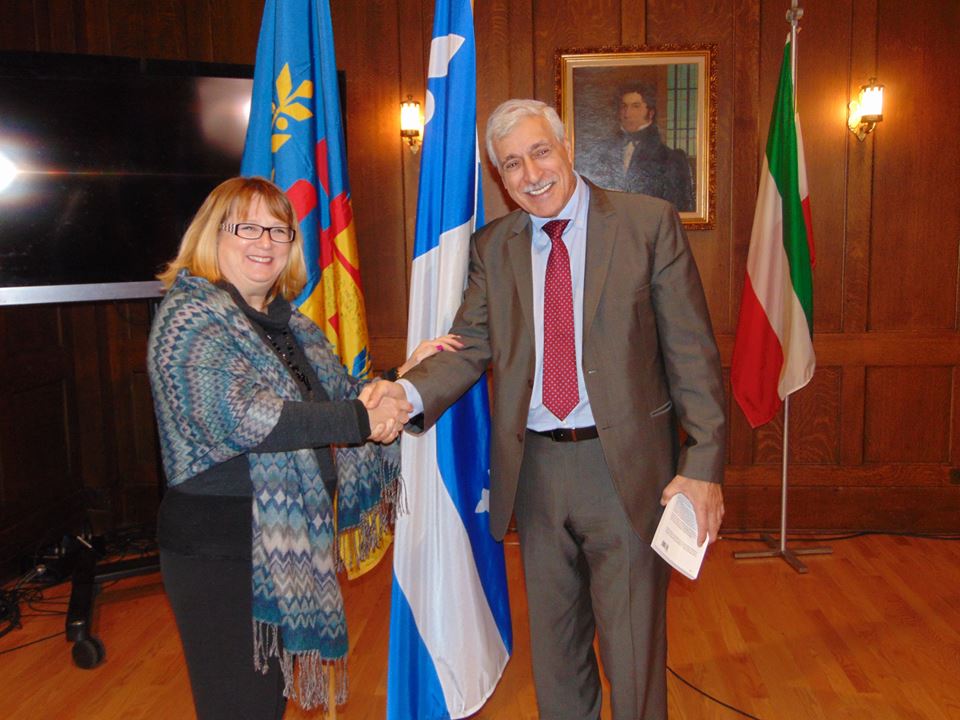 Ferhat Mehenni rencontre deux députés québécois Mario Beaulieu et Carole Poirier Ferhat Mehenni rencontre deux députés québécois Mario Beaulieu et Carole Poirier