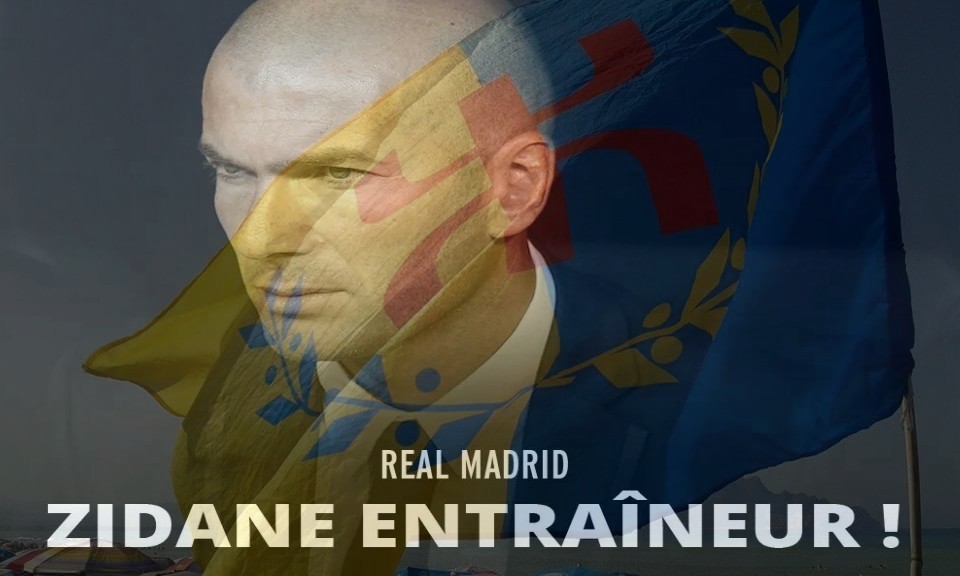 Le Kabyle Zinedine Zidane est promu entraîneur du Real Madrid  Le Kabyle Zinedine Zidane est promu entraîneur du Real Madrid