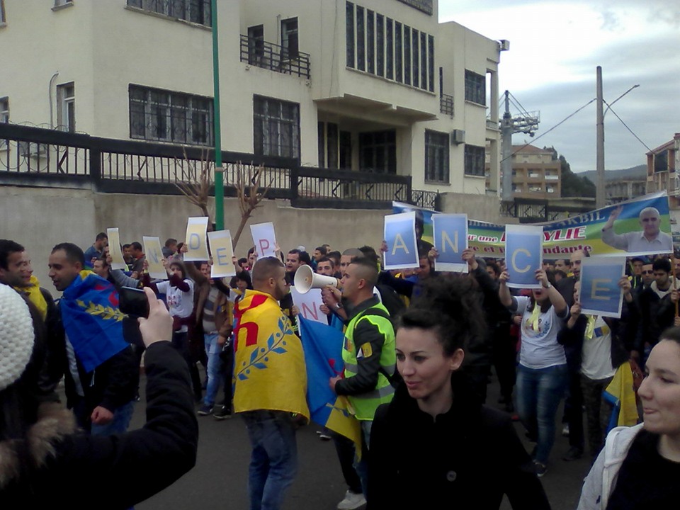 Encore une mémorable marche du MAK à Tizi-Ouzou à l'occasion de Yennayer Encore une mémorable marche du MAK à Tizi-Ouzou à l'occasion de Yennayer