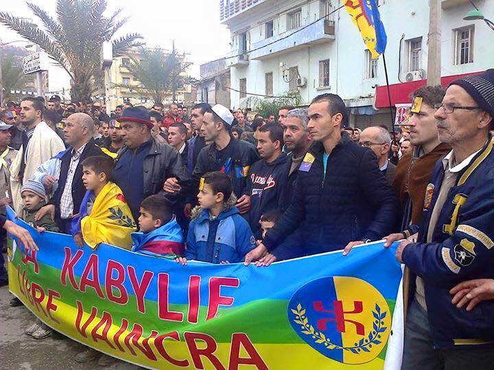 Encore une mémorable marche du MAK à Tizi-Ouzou à l'occasion de Yennayer Encore une mémorable marche du MAK à Tizi-Ouzou à l'occasion de Yennayer