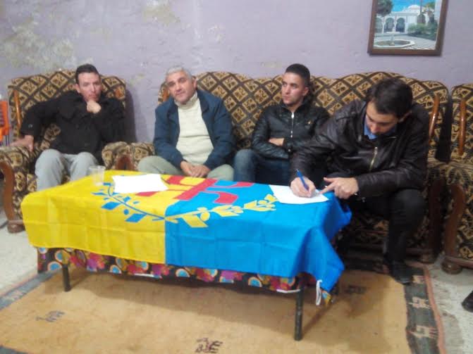 Commune d'At-Khellili : Bouaziz Aït-Chebib installe la coordination MAK des villages Akerrou-Bouyalla  Commune d'At-Khellili : Bouaziz Aït-Chebib installe la coordination MAK des villages Akerrou-Bouyalla