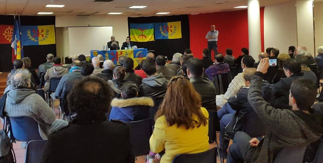Montpellier : Evènement mémorable avec Ferhat Mehenni, président du Gouvernement provisoire kabyle (GPK) Montpellier : Evènement mémorable avec Ferhat Mehenni, président du Gouvernement provisoire kabyle (GPK)