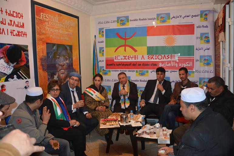 Rencontre Kurdes Amazigh à Rabat : Le parlement kurde rend hommage à Rachid Raha et Malika Mezzane Rencontre Kurdes Amazigh à Rabat : Le parlement kurde rend hommage à Rachid Raha et Malika Mezzane