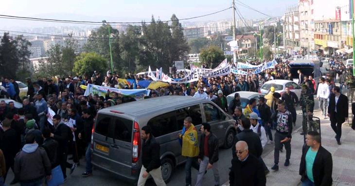 JSK : marche citoyenne à Tizi-Ouzou pour exiger le départ de Moh-Cherif Hannachi JSK : marche citoyenne à Tizi-Ouzou pour exiger le départ de Moh-Cherif Hannachi