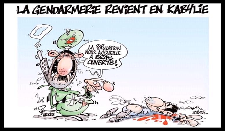 L'Etat algérien prévoit le déploiement de 17 nouvelles brigades de gendarmerie en Kabylie  L'Etat algérien prévoit le déploiement de 17 nouvelles brigades de gendarmerie en Kabylie