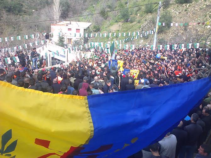 Enterrement de Si Lhafid : Le MAK en force pour un ultime hommage au combattant 