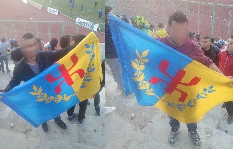 Tizi-Wezzu : A la recherche de supporteurs de la JSK munis du drapeau Kabyle, la police algérienne organise une chasse à l'homme Tizi-Wezzu : A la recherche de supporteurs de la JSK munis du drapeau Kabyle, la police algérienne organise une chasse à l'homme