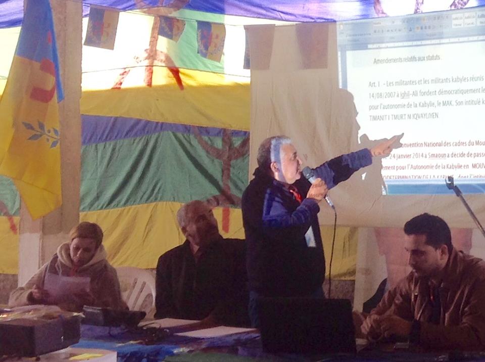 Le 3ème Congrès du MAK réélit Bouaziz Aït-Chebib et Ferhat Mehenni : « on ne change pas une équipe qui gagne !» Le 3ème Congrès du MAK réélit Bouaziz Aït-Chebib et Ferhat Mehenni : « on ne change pas une équipe qui gagne !»