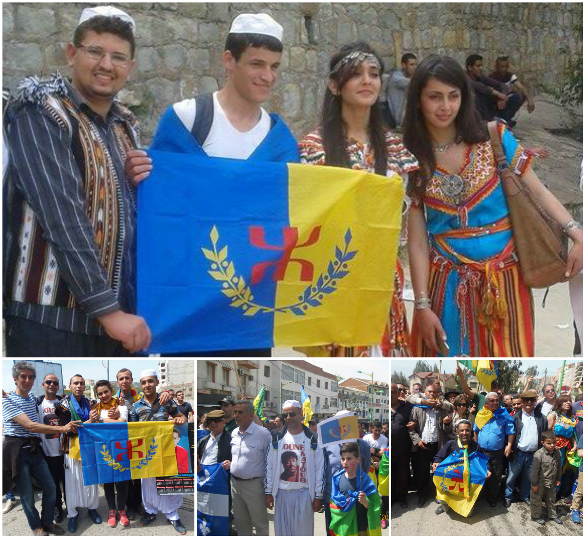 20 Avril : Les autonomistes mozabites félicitent les souverainistes kabyles 20 Avril : Les autonomistes mozabites félicitent les souverainistes kabyles