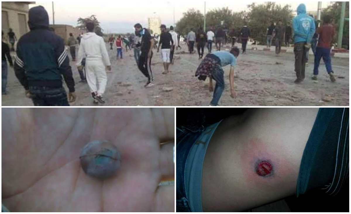 URGENT : La police algérienne charge et tire sur les manifestants kabyles de Lesnam avec des balles en caoutchouc : 7 blessés URGENT : La police algérienne charge et tire sur les manifestants kabyles de Lesnam avec des balles en caoutchouc : 7 blessés