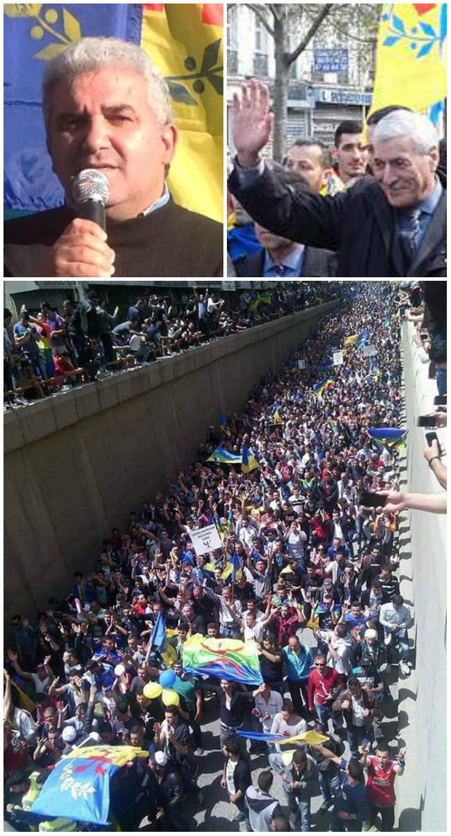 Convaincre 100 000 personnes de marcher, Ferhat At Sɛid et Vuɛziz Ucebbi l'ont fait ! Convaincre 100 000 personnes de marcher, Ferhat At Sɛid et Vuɛziz Ucebbi l'ont fait !