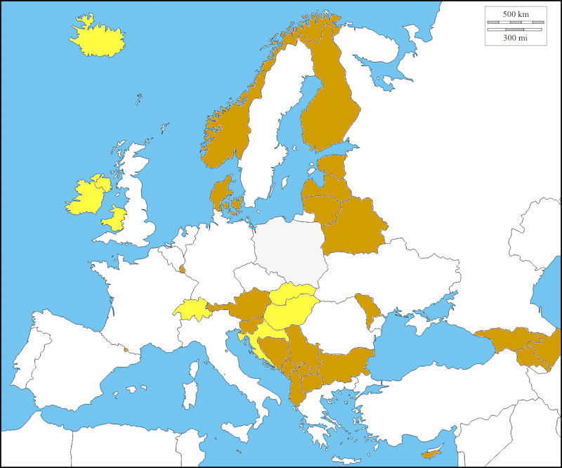 Euro 2016 : La moitié des nations qualifiées aux phases finales ont une population inférieure à la population kabyle Euro 2016 : La moitié des nations qualifiées aux phases finales ont une population inférieure à la population kabyle