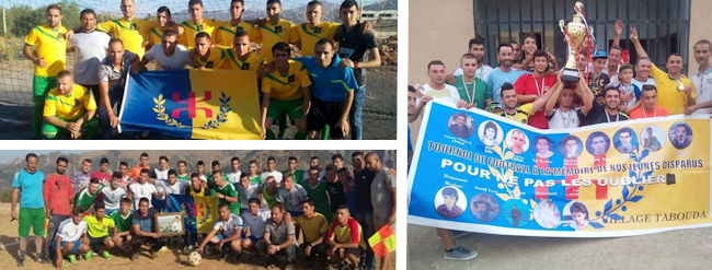 Le Drapeau National Kabyle se généralise dans les événements sportifs (Reportage) Le Drapeau National Kabyle se généralise dans les événements sportifs (Reportage)