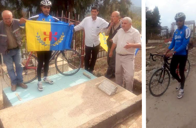 Il fait Alger Tizi-Hivel à vélo en guise d'hommage à Mouloud Feraoun