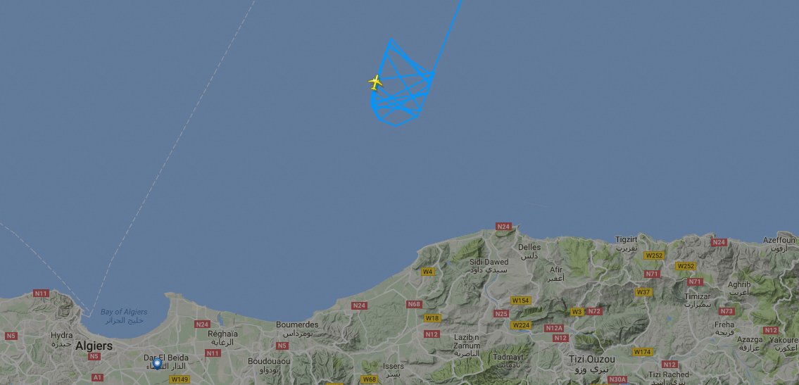 Un avion d'Air France disparu des radars de l'aéroport d'Alger atterrit avec une heure de retard