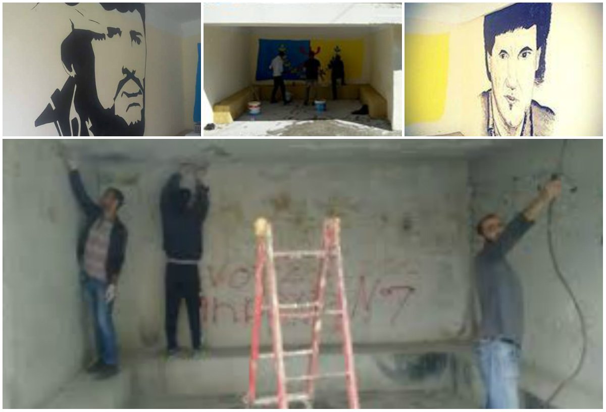 La fresque du drapeau kabyle à Attouche vandalisée, après l'échec d'une première tentative commanditée par la daïra
