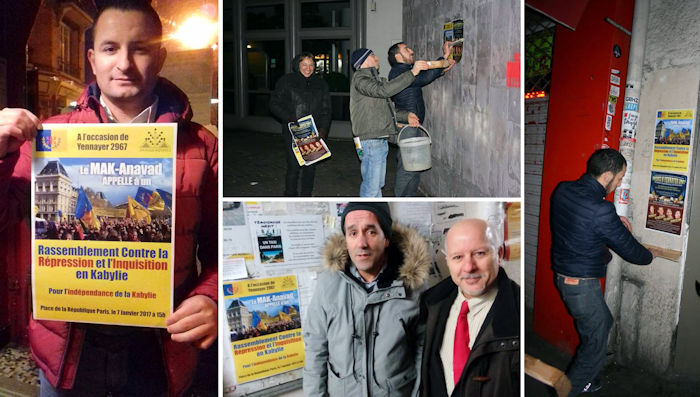 La campagne d'affichage bat son plein pour le rassemblement du 07 janvier à Paris