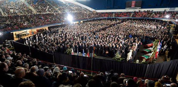 Cérémonie d'adieu à trois victimes de la tuerie de Québec : condoléances du Président de l'Anavad