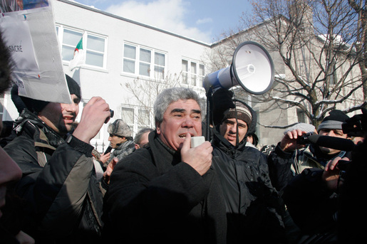 Montréal : soutien à la marche d'Alger