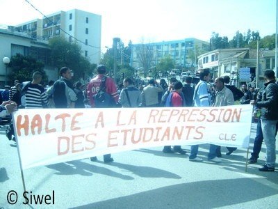 Tizi-Ouzou : marche des étudiants du pôle universitaire Tamda II le 28 novembre