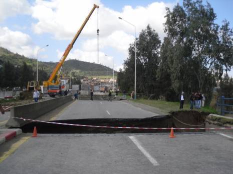 Le pont de Draa Ben Khedda sur la RN 12 rouvert à la circulation