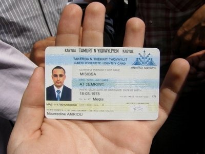 Emission de la Carte d'identité kabyle dans la diaspora à compter du 12 mars (modalités) Emission de la Carte d'identité kabyle dans la diaspora à compter du 12 mars (modalités)