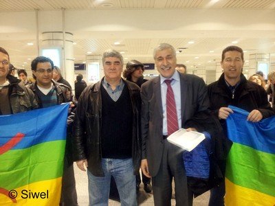 Arrivée de Ferhat Mehenni en visite à Montréal pour une semaine