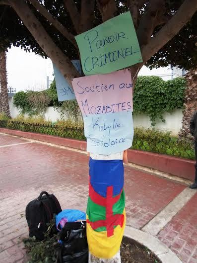 Soutien et solidarité avec les mozabites: Retour sur l'interdiction du rassemblement de Vgayet