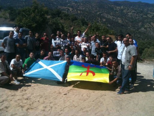 La Kabylie soutient l'indépendance de l'Ecosse