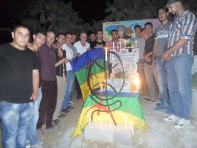 La coordination MAK d'Akbou rend hommage au militant Massensen Agrawliw