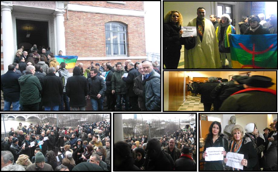 Le dernier hommage à Mustapha Ourrad, correcteur-relecteur kabyle assassiné dans l'abominable tuerie de Charlie hebdo