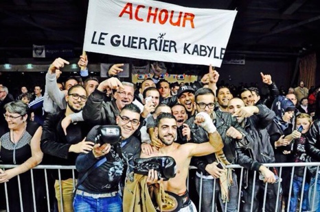 Boxe : Karim Achour, le guerrier kabyle garde son titre de champion de France 