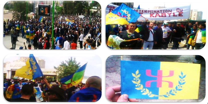 Gigantesques marches du MAK en Kabylie 