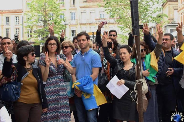 Toulouse: Le drapeau Kabyle flotte sur la ville Rose