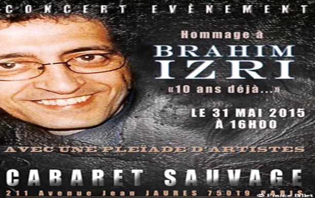 Paris / Hommage à Brahim Izri, 10 ANS DEJA… »