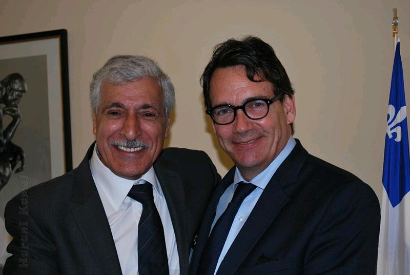 Le Président du Gouvernement Provisoire Kabyle, Ferhat Mehenni, reçu au Parlement du Québec