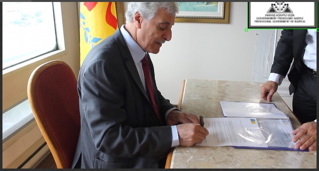 Ferhat Mehenni, président du GPK remercie ses hôtes au Québec et au Canada