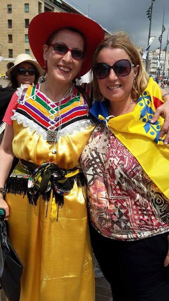 Le drapeau national kabyle flotte à Marseille 