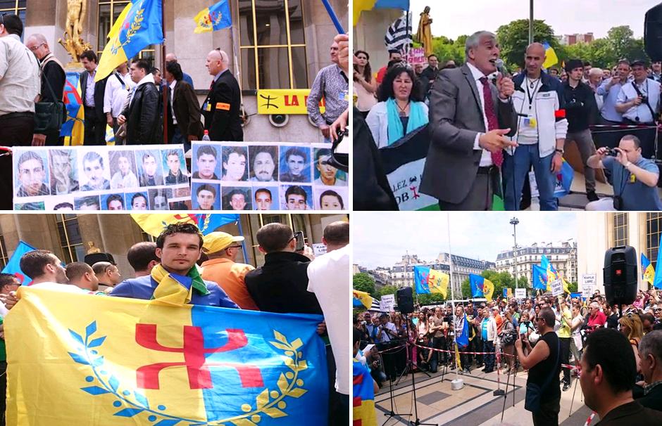 Journée de la Nation kabyle au Trocadéro : 