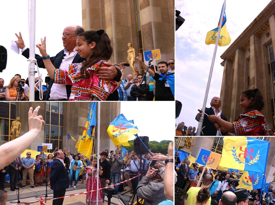 Journée de la Nation kabyle au Trocadéro : 